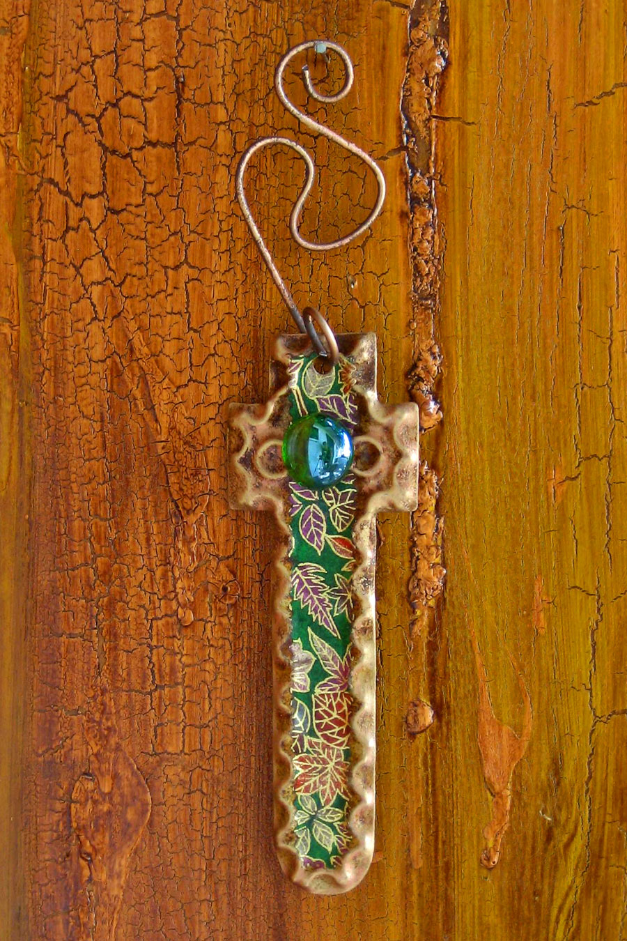 suspended cross ornament teresa del rito suspended cross ornament teresa del rito