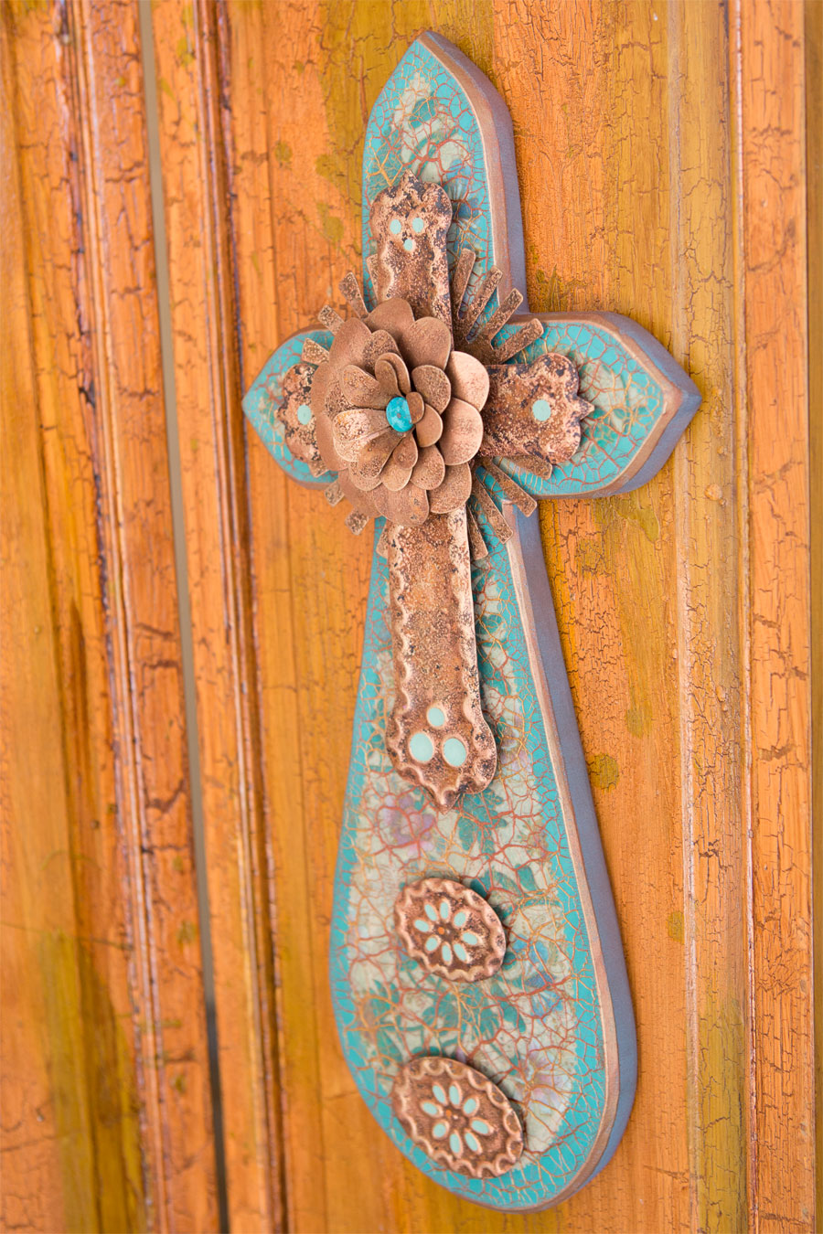 Round Bottom Cross (L) | Teresa del Rito